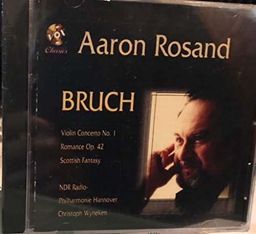 Bruch Violin Concerto No.1 In G / Scottish Fantasy / Romance Op.42. (Aaron Rosand Violin W.Ndr R