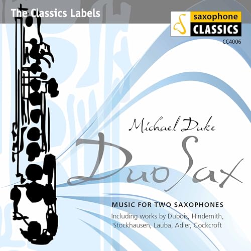 Duo Sax: Music For Two Saxophones