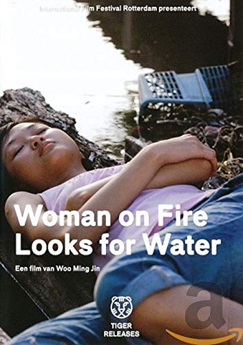Woman On Fire Looks For Water
