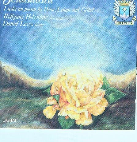 Schumann : Lieder On Poems By Heine , Lenau And Geibel - Wolfgang Holzmair