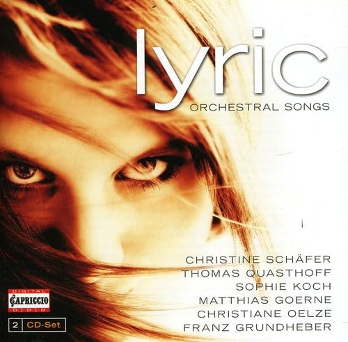 Lyric-Orchestral Songs (2 Cd)