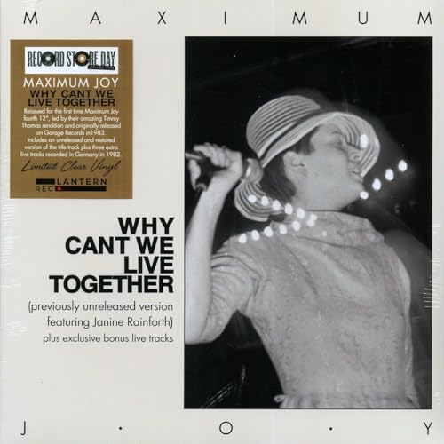 Why Can'T We Live Together (Clear Vinyl) (Rsd 2024)