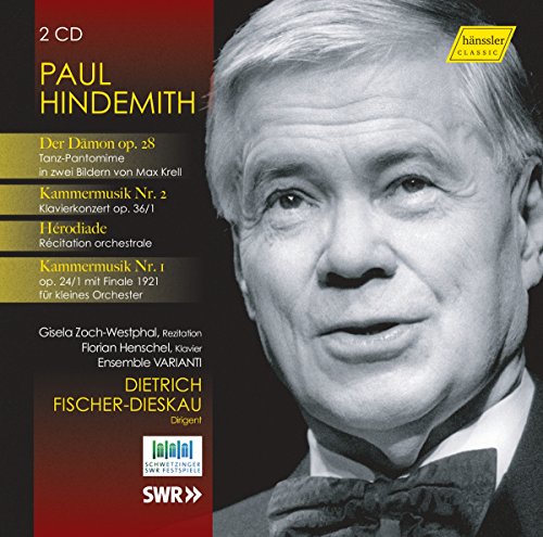 Hindemith: Der Damon & Herodiade (2 Cd)