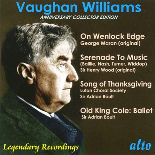 On Wenlock Edge/Serenade To Music/Old King Cole/So