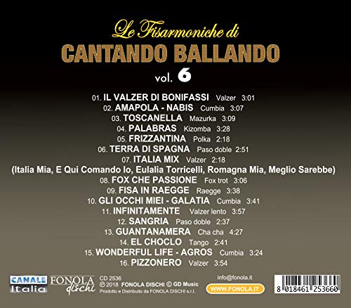 Le Fisarmoniche Vol.6 Di Cantando Ballando