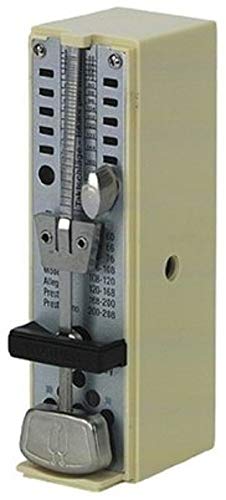 Wittner 903010 Metronomo Super Mini Cassa Sintetico Colore Avorio