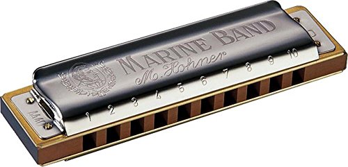 Hohner Marine Band Classic Armonica C Bocca Tonalita' La, Cromo