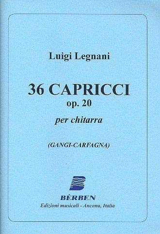 Luigi Legnani-36 Capricci Op 20