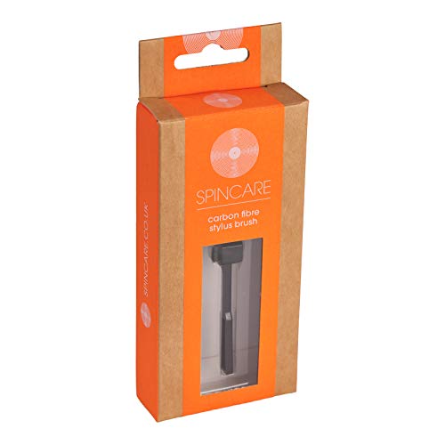 Spincare Carbon Fibre Stylus Brush - Professionale Fibra Di Carbonio Antistatica Pulitore Puntina Stilo Pulizia | Protegge E Si Prende Cura Del Tuo Gi