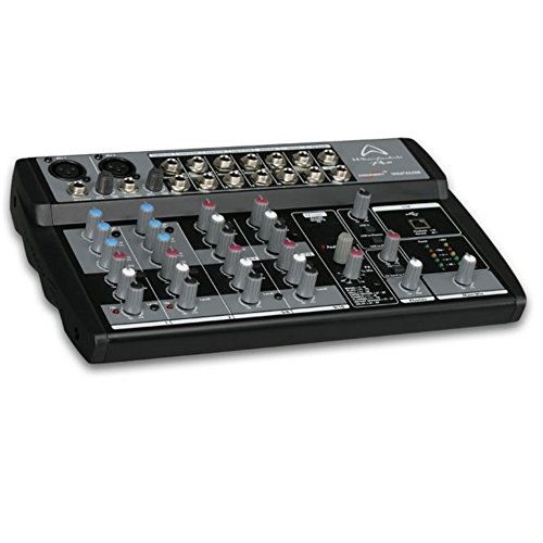 Wharfedale Pro 1002Fx/Usb Mixer Professionale A 10 Canali Con Effetti Per Karaoke, Studio, Live, Ecc.