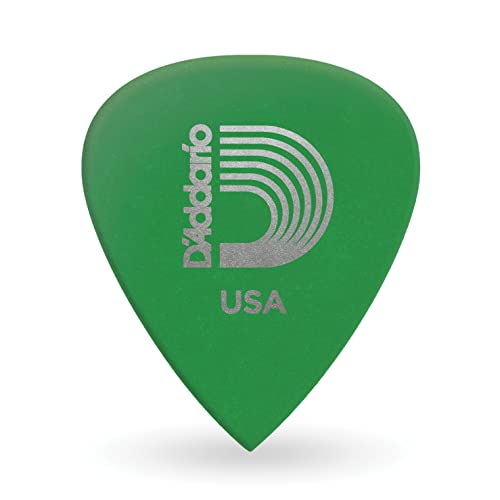 Planet Waves 6Dgn4-25 Duralin Precision Picks 0.85Mm Medium - Green (25-Pack)