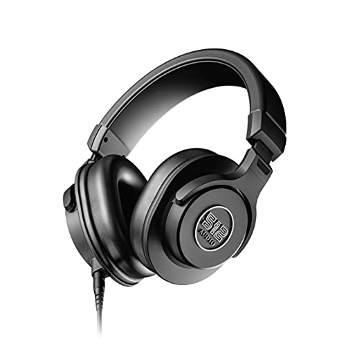 512 Audio Academy Over-Ear, Closed-Back Studio Monitor Headphones For Recording, Podcasting Or Broadcasting