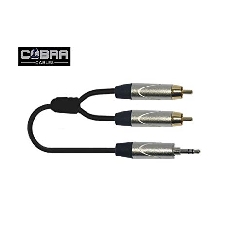 Cobra Cavo Hi-Fi Proline 1X Jack 3,5-2X Rca, 1,5 Mt