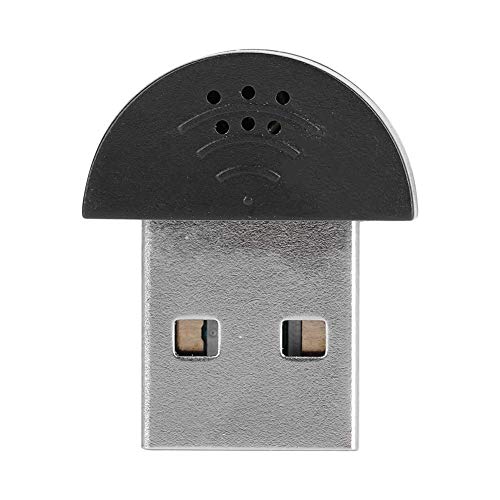 Microfono Mini Usb - Plug And Play Omnidirezionale A 360 ° Microfono Con Cancellazione Del Rumore Per Pc Per Mac Skype/Chat/Registrazione Microfono Ad