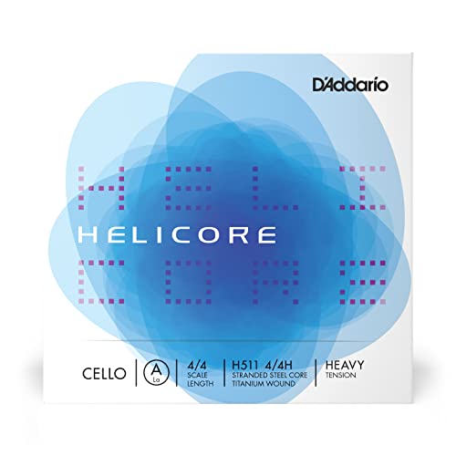 Corda Singola La D'Addario Helicore Per Violoncello, Scala 4/4, Tensione Forte