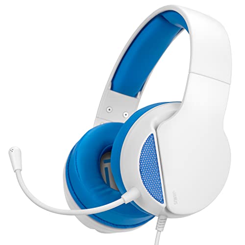 Nitho Janus Cuffie Gaming Per Pc, Ps4, Ps5, Xbox One, Xbox Series X/S, Mobile, Tablet, Cuffie Da Gioco Over-Ear Con Microfono Rimovibile, Jack Audio 3