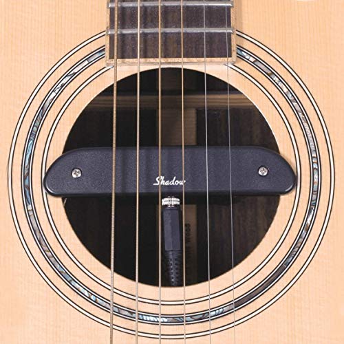 Shadow Sh 141 - Pick-Up Con Foro Di Risonanza, Bobina Singola, Colore: Nero