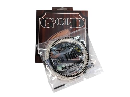 Golds, Set Completo Di 11 Corde Turche A Collo Corto Con Etichetta Oud In Nylon Placcato Argento