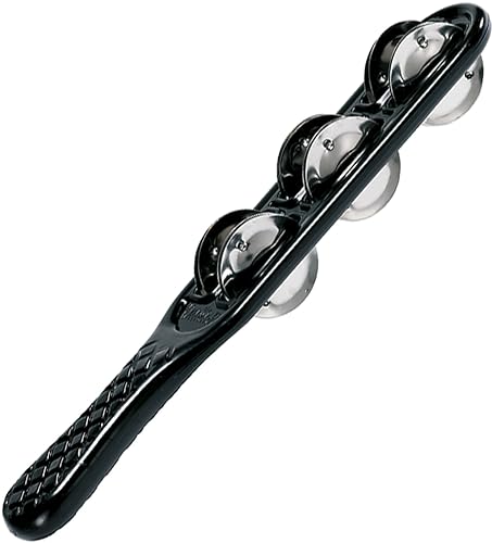 Meinl Percussion Hjs1Bk, Manale Con Cimbalini, Serie Headliner, Nero