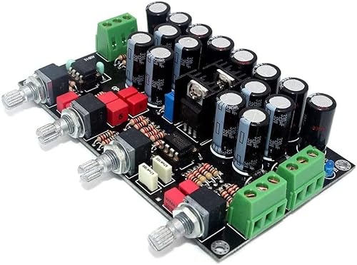 Fasizi Hifi Amplificatore Audio Opa2604+Ad827 Opamp 5532 Lm337 Lm317 Preamplificatore Volume Tone Control Board