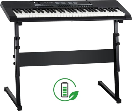 Mcgrey 6170 Pianoforte Keyboard A Batteria- 61 Tastiera Elettronica Con Usb Mp3 - Pianola Portatile Con 200 Toni E Ritmi - Microfono E Supporto In Dot