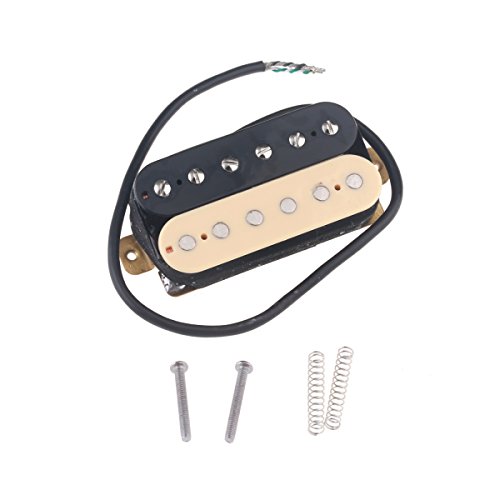 Musiclily 52Mm Pickup Humbucker Ponte Per Chitarra Elettrica, Zebra