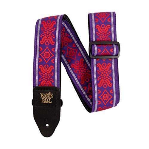 Ernie Ball, Tracolla Jacquard Royal Flush Red
