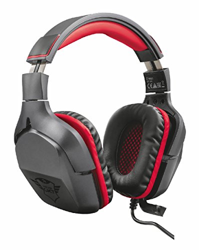 Trust Gxt 344 Creon Cuffie Gaming Over-Ear Con Microfono Regolabile, Progettate Per Pc, Ps4, Xbox, Stereo