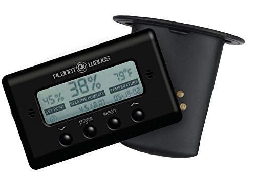 D'Addario Pw-Gh-Hts Umidificatore Planet Waves Per Chitarra Acustica Con Sensore Digitale Di Temperatura E Umidità