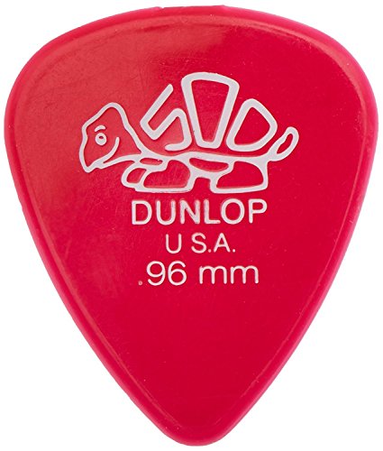Dunlop Plettri Delrin 500, 0.96 Mm, Standard, Pacco Da 72 Pezzi