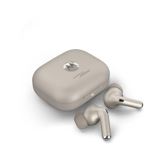 Motorola, Cuffie Moto Buds+ Con Sound By Bose, Due Driver Dinamici E Suono Di Risoluzione Ottimale, Dolby Head Tracking E Dolby Atmos, Cancellazione A