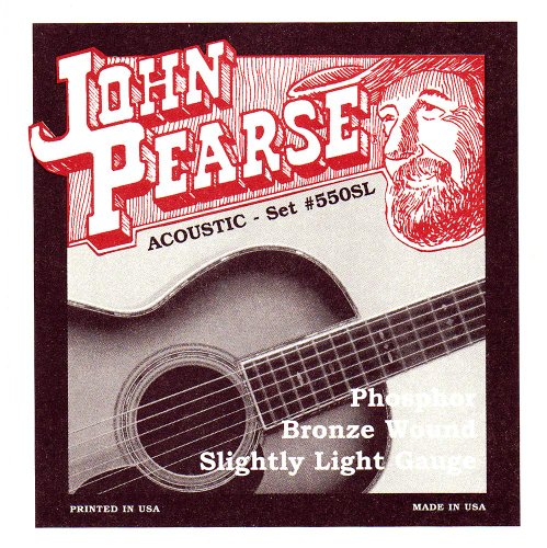 John Pearse Gr59020 Corde Per Chitarra, Phos S. Light
