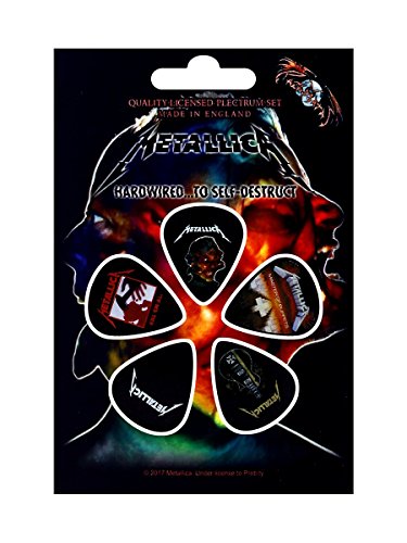 Metallica - Hardwired To Self-Destruct (Set Plettri) Rock Merchandising