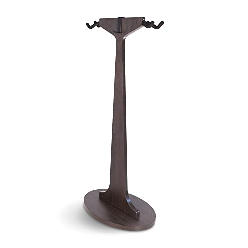 Gator Frameworks Gfw-Elitegtrhngstd-2X-Brn Dual Hanging Stand