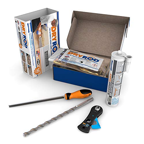 Dryrod Kit - (Kit Da 6 Metri): Tutto Ciò Che Serve Per Trattare L'Umidità Di Risalita - Trattamento Approvato Dalla Bba