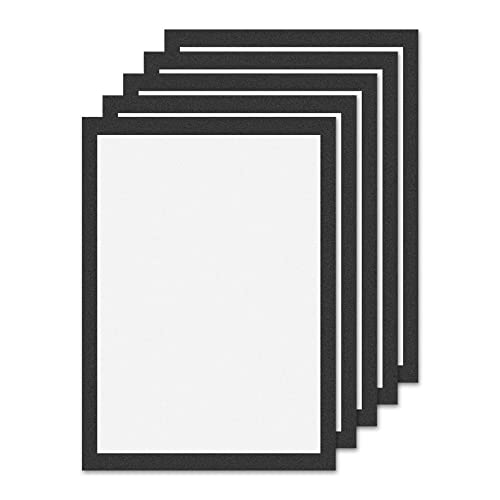 5 Pezzi Cornici Magnetiche A4 Pvc Autoadesivo Document Adesivo Fotografico Signes Titolare Per Scrivania Parete Porta Frigorifero