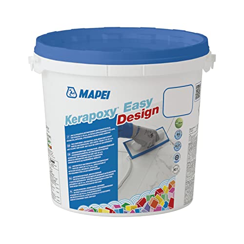 Mapei Kerapoxy Easy Design 130 Jasmine 3Kg - Decorativo, Resistente Agli Acidi, Bicomponente Stucco Epossidico