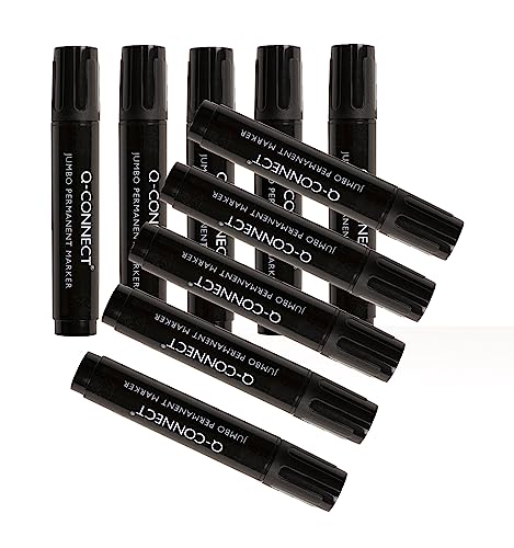 Q Connect Jumbo Permanent Marker Black