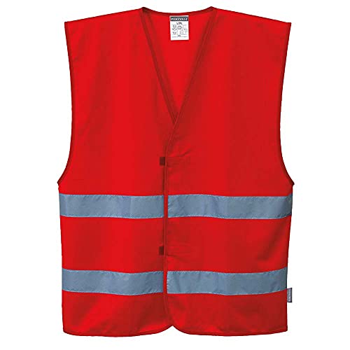 Portwest F474Rerxx/3X Gilet Iona, Rosso, Xx/3X
