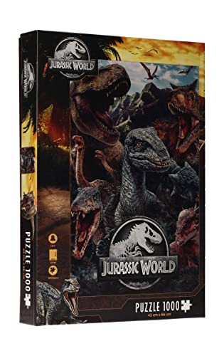 Sd Toys- Puzzle 1000 Piezas Jurassic World Compo Varios Does Not Apply Pezzi Vari, Multicolore, One Size, Rs531139