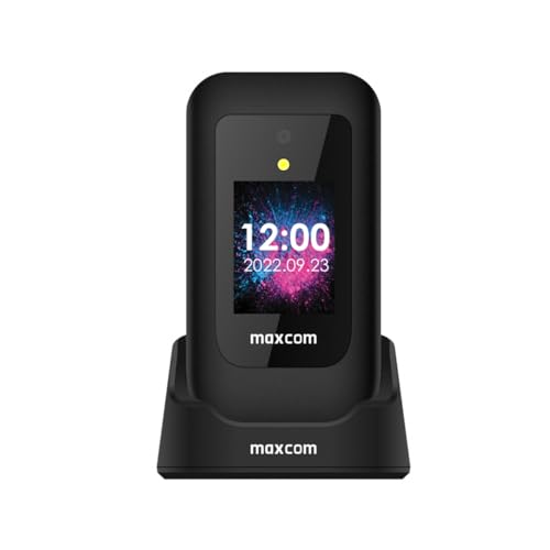 Maxcom Gsm Comfort Senior Mm827 48+64Mb Black
