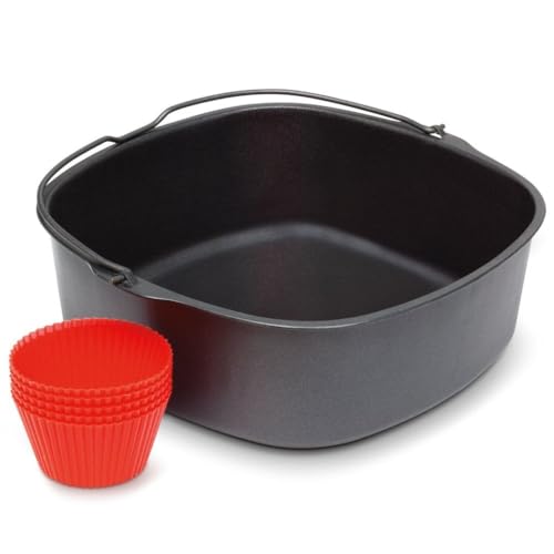 Philips Hd9925/01 Kit Baking Master - Accessori Per La Cotttura Al Forno Con Airfryer, Teglia Da Forno, Stampini In Silicone, Ricettario