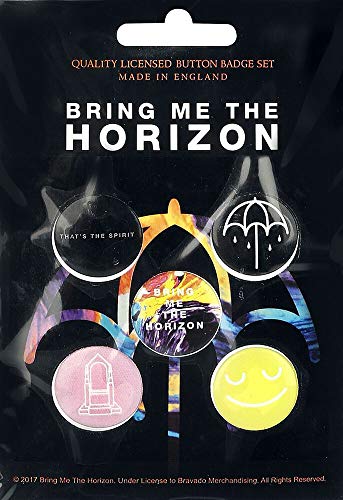 Bring Me The Horizon Mix Unisex Set Di Spille Multicolore Metallo