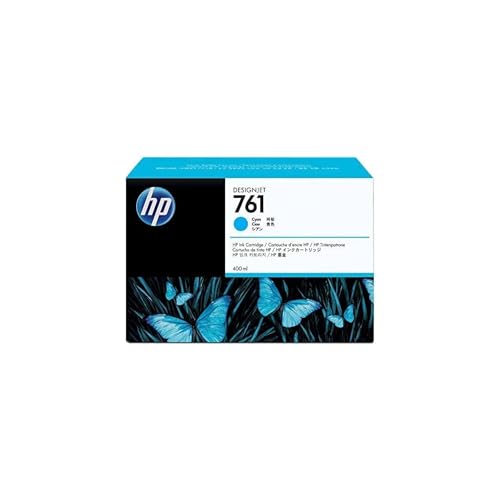 Hp 761 Cm994A, Cartuccia Originale Hp Da 500 Pagine, Compatibile Con Stampante Hp Designjet T7100, Ciano