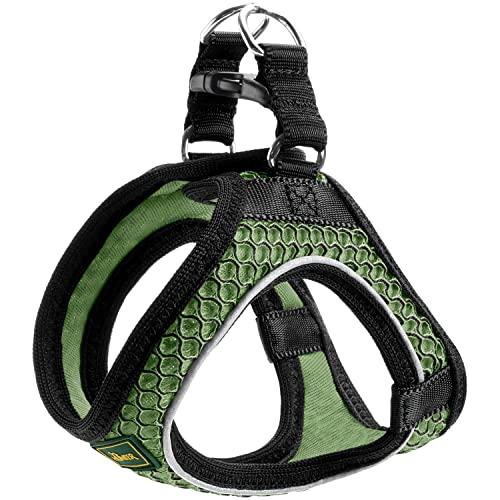 Hunter - Dog Harness Hilo Comfort. Xs, Green - (401673969797)