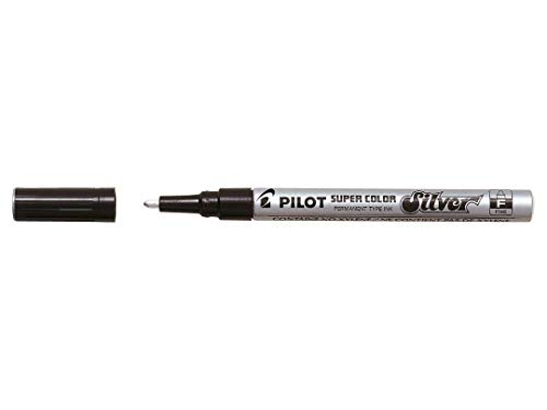 Pilot Super Ampio Evidenziatore Colore Fine Single Pen Silver