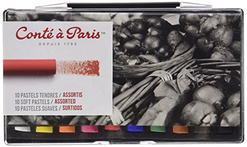 Contè À Paris - 10 Pastelli Teneri Assortiti