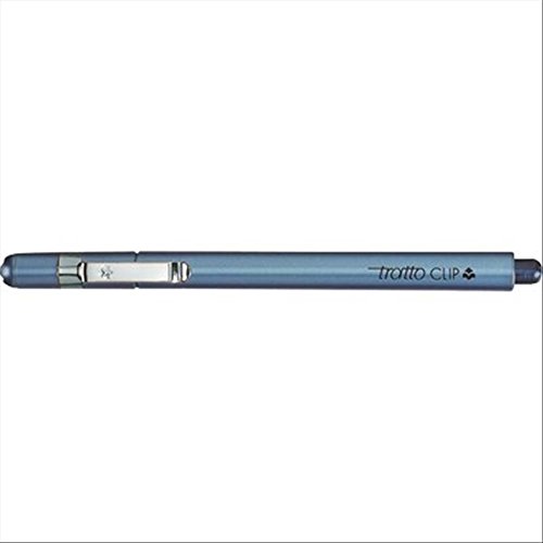 Tratto 8026 01 Clip, 0.3 Mm, Confezione Da 12, Blu