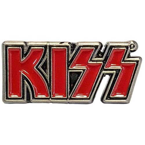 Kiss Band Log Mini Pin Badge