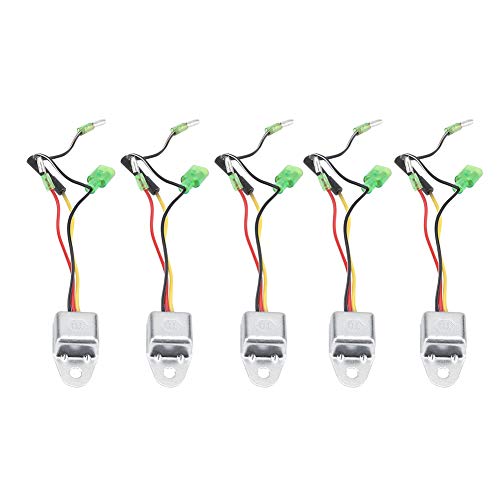 5Pcs Basso Sensore Dell'Olio Basso Olio Allarme Mettere In Guardia Sostituzione Per Gx160 Gx200 Gx240 Gx270 Gx340 Gx390 Motore Generatore A Motore Ras